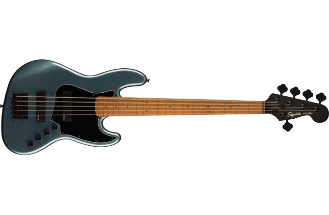 Fender Squier Contemporary Active Jazz Bass HH V RMN Gunmetal Metallic