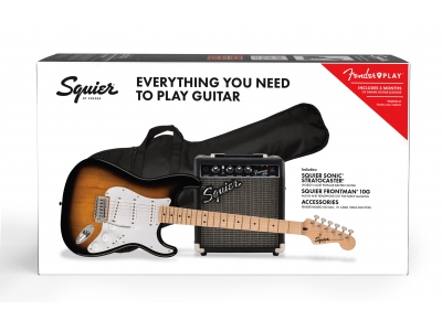 Sonic Stratocaster Pack 2-Color Sunburst