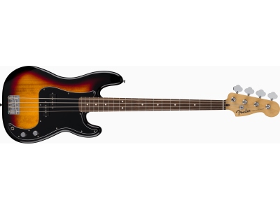 Standard Precision Bass LF Black Pickguard 3-Color Sunburst