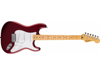 Standard Stratocaster Maple Fingerboard White Pickguard Candy Cola