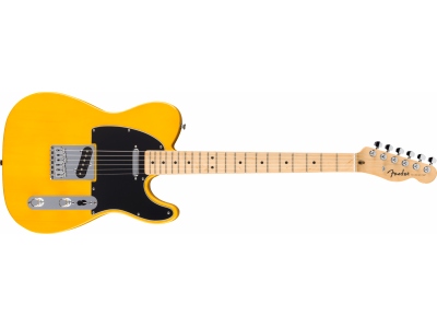 Standard Telecaster Maple Fingerboard Black Pickguard Butterscotch Blonde