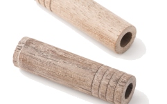 Fender Truss Rod Cavity Plugs Fender Truss Rod Cavity Plugs Walnut Grooved Drilled (2)