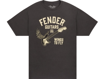 Wings To Fly T-Shirt Vintage Black L