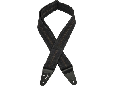 x Wrangler Denim Strap Washed Black Stitch