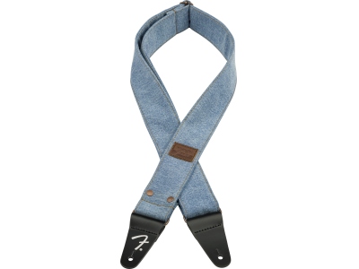 x Wrangler Riveted Denim Strap Light Indigo
