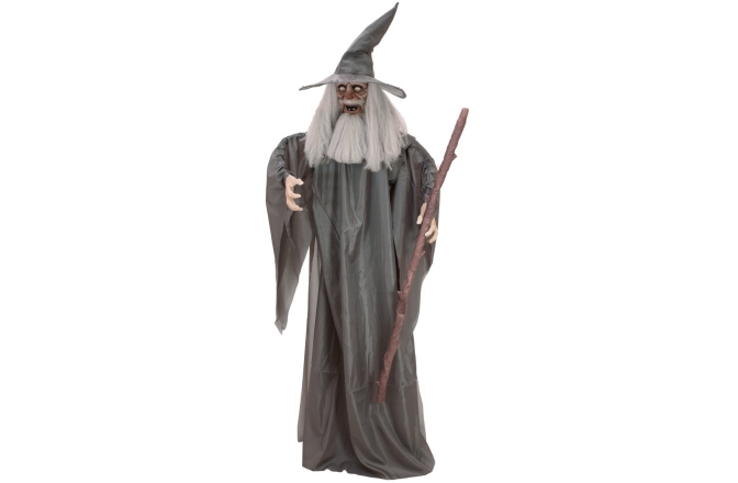 Figura animată Europalms Halloween Figure Wizard, animated 190cm
