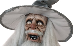 Figura animată Europalms Halloween Figure Wizard, animated 190cm