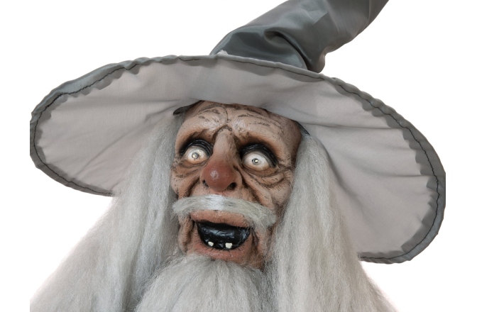 Figura animată Europalms Halloween Figure Wizard, animated 190cm