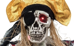 Figura animată Europalms Halloween Pirate, 170cm