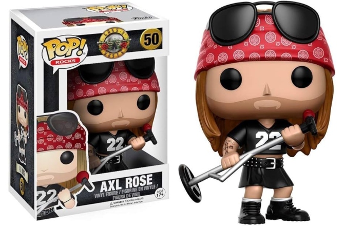 Figurină Axl Rose No brand Pop Rocks Music Axl Rose Guns N Roses Pop Vinyl