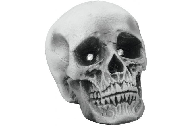 Figurină craniu Europalms Halloween skull 21x15x15cm LED