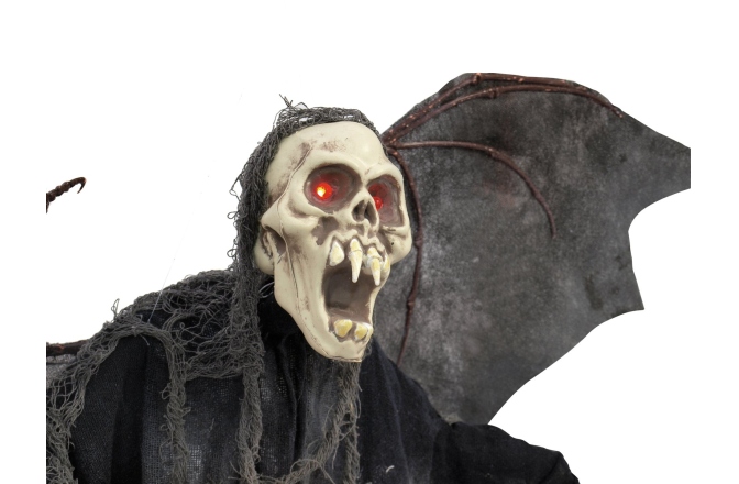 Figurină fantomă liliac Europalms Halloween figure bat ghost 85cm