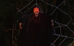Figurină fantomă liliac Europalms Halloween figure bat ghost 85cm