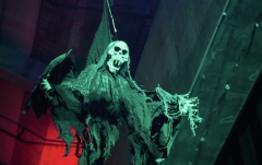 Figurină fantomă liliac Europalms Halloween figure bat ghost 85cm