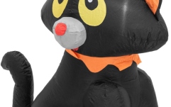 Figurină gonflabilă Europalms Halloween Inflatable Figure Cat, 122cm