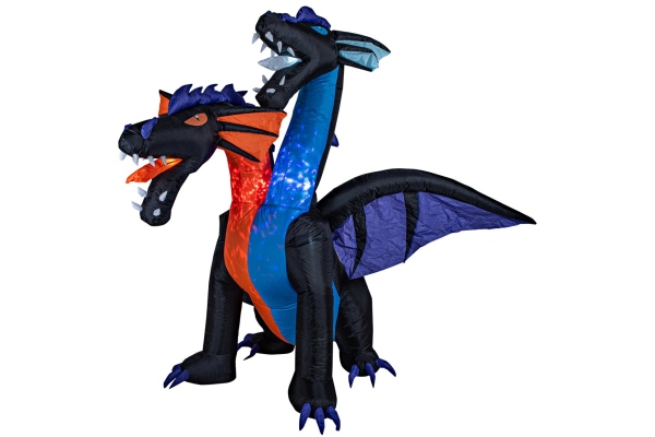 Halloween Inflatable Figure Dragon, animated, 208cm Halloween Inflatable Figure Dragon, animated, 208cm