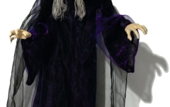 Figurină vrăjitoare Europalms Halloween figure Witch, animated 175cm