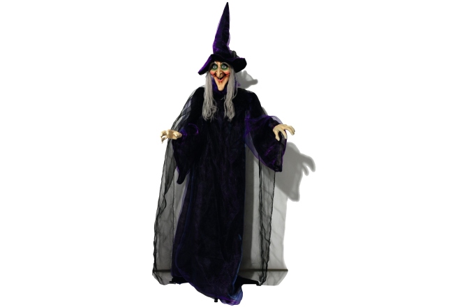 Figurină vrăjitoare Europalms Halloween figure Witch, animated 175cm