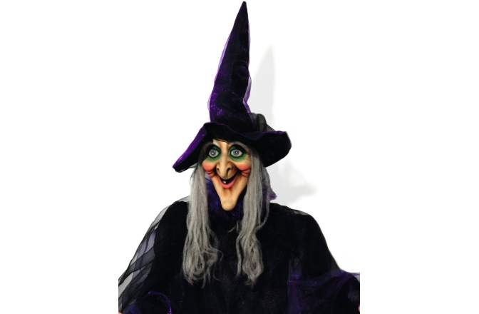 Figurină vrăjitoare Europalms Halloween figure Witch, animated 175cm