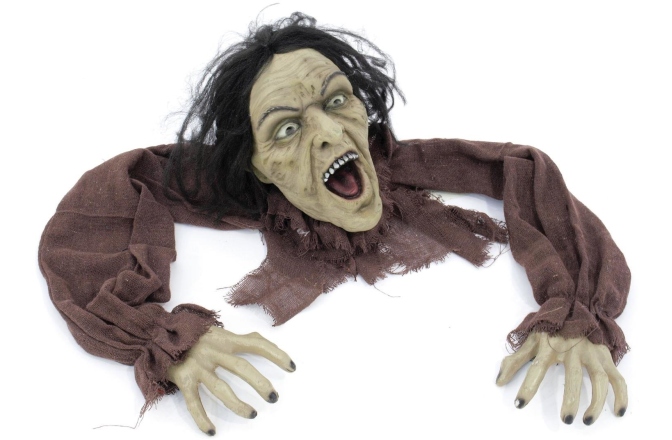 Figurină zombie Europalms Halloween figure Crawling 140cm