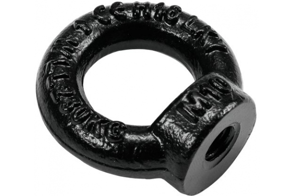 Ring Nut M10 black 