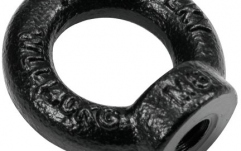 Filet M8 SafeCase Ring Nut M8 black galvanized DIN 582