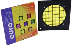 Filtru de lumina Eurolite Yellow Dichroic Filter black Frame PAR-56