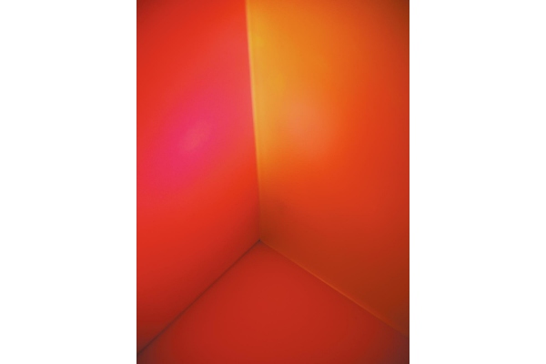 Dichro, light red, frost, 165x132mm