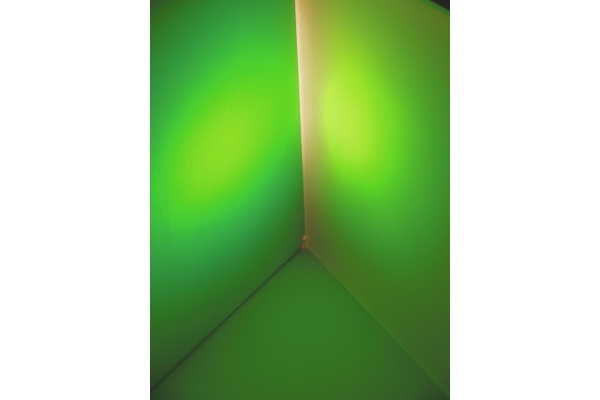 Dichro, green, frosted, 165x132mm