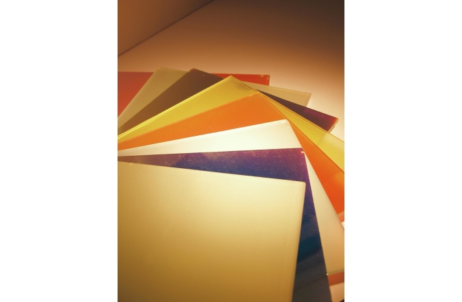 Filtru dicroic verde Eurolite Dichro, green, frosted, 165x132mm