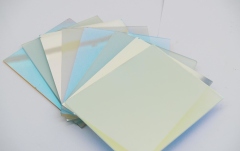 Filtru dicroic verde Eurolite Dichro, light green, frost, 165x132mm