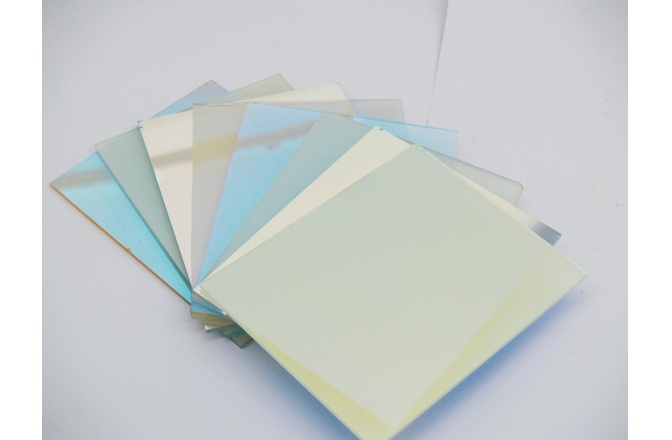 Filtru dicroic verde Eurolite Dichro, light green, frost, 165x132mm