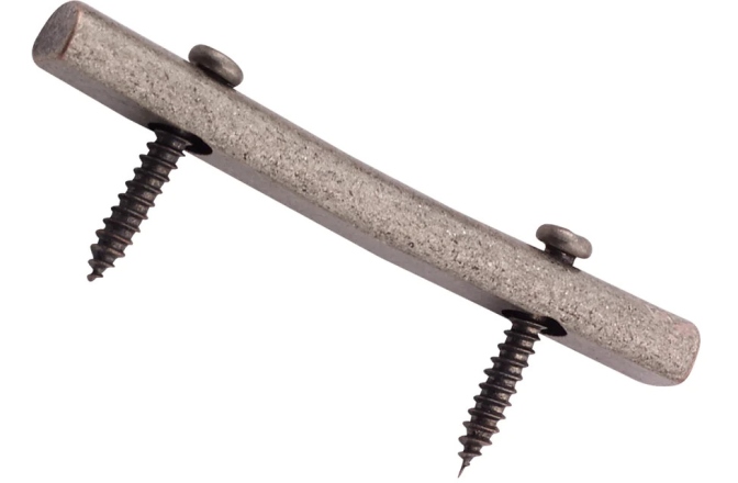 Fixator/retainer corzi Floyd Rose  FR1SRAS - 1000 / Special String Retainer with Screws - Antique Silver