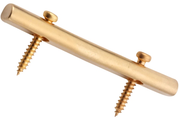  FR1SRSG - 1000 / Special String Retainer with Screws - Satin Gold