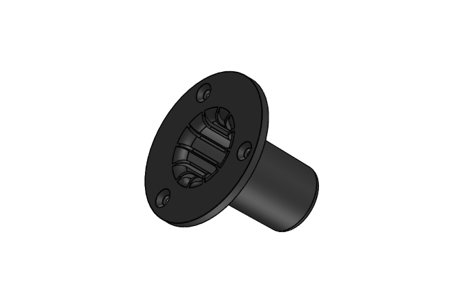 Flanșă de montare VOID Acoustics Venu series Top Hat Black 