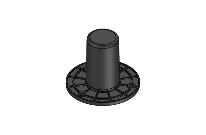 Flanșă de montare VOID Acoustics Venu series Top Hat Black 