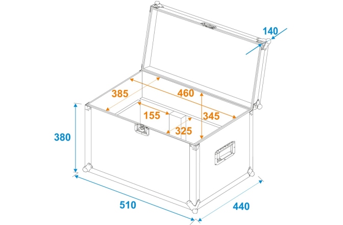 Flightcase Antari FX-4 Flightcase