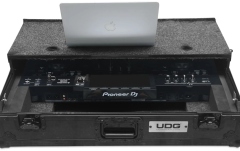 Flightcase console DJ UDG Ultimate Flight Case XDJ-RX3 Plus - Laptop Shelf + Wheels