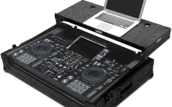 Flightcase console DJ UDG Ultimate Flight Case XDJ-RX3 Plus - Laptop Shelf + Wheels