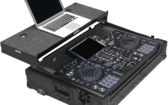Flightcase console DJ UDG Ultimate Flight Case XDJ-RX3 Plus - Laptop Shelf + Wheels