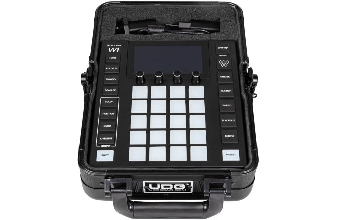 Flightcase controler DMX UDG Ultimate Pick Foam Flight Case Wolfmix W1