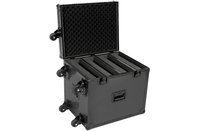 Flightcase echipamente DJ UDG Ultimate Flight Case 4 CDJ/MIXER Black Plus (T&SW)