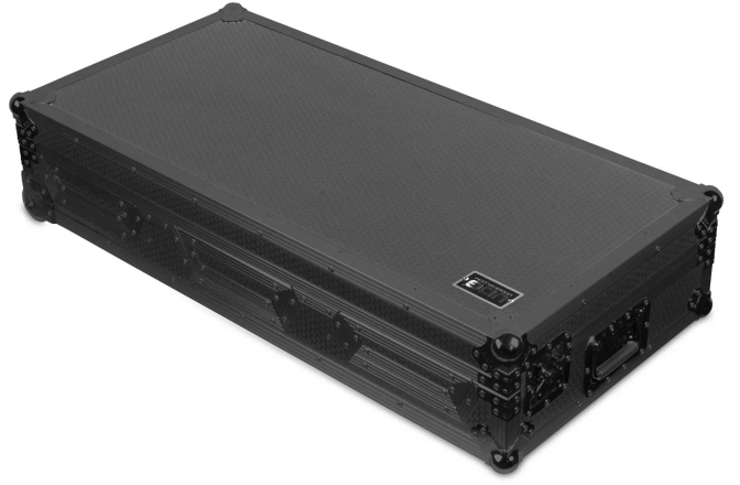 Flightcase echipamente DJ UDG Ultimate Flight Case Set CDJ-3000/A9 Plus - Laptop Shelf + Wheels