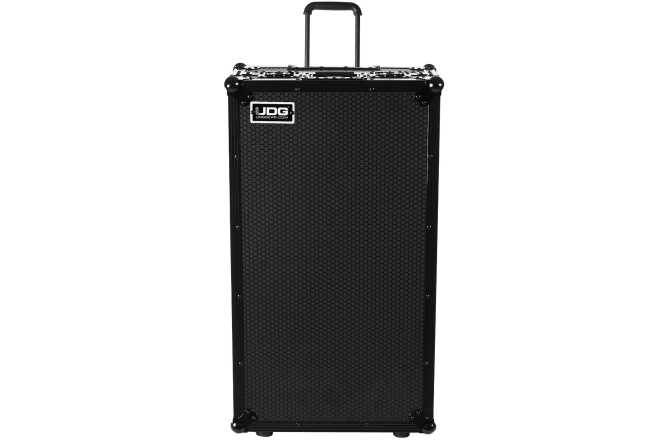 Flightcase echipamente DJ UDG Ultimate Flight Case Turntable & MIxer -  Laptop Shelf, + Trolley & Wheels