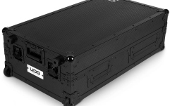 Flightcase echipamente DJ UDG Ultimate Flight Case Turntable & MIxer -  Laptop Shelf, + Trolley & Wheels