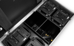 Flightcase pentru 4 buc AZOR S2 Cameo AZOR S2 CASE 4