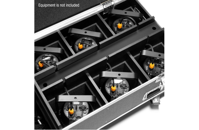 Flightcase pentru 6 CLZB60 Cameo ZENIT B60 CASE 6PC