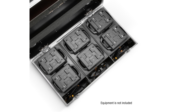 Flightcase pentru 6 EVOS W3 Cameo EVOS W3 CASE 6