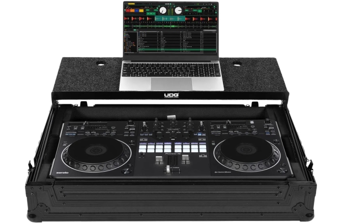 Flightcase pentru consolă DJ UDG Ultimate Flight Case DDJ-REV5 - Laptop Shelf 