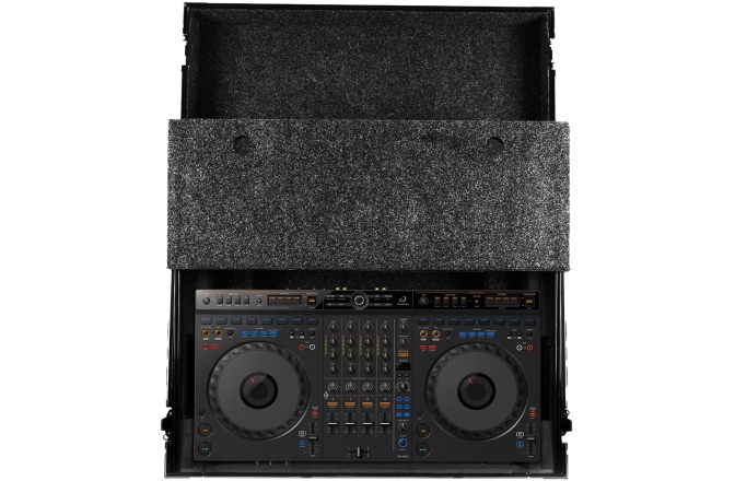 Flightcase pentru console DJ UDG Ultimate Flight Case AlphaTheta DDJ-GRV6 - Laptop Shelf